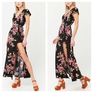 🌷Floral Maxi with Skort🌷
